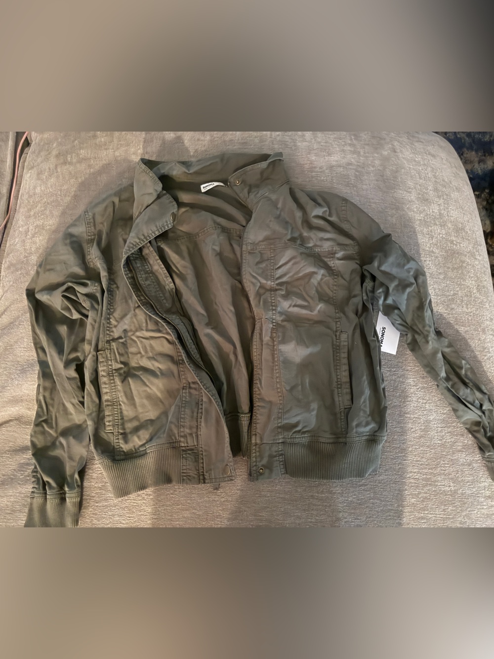 Bomber Jacket - Olive Green